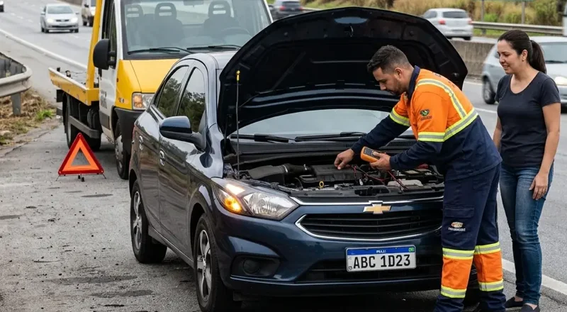 Auto socorro 24h em Itapevi – pane elétrica, mecânica e bateria fraca